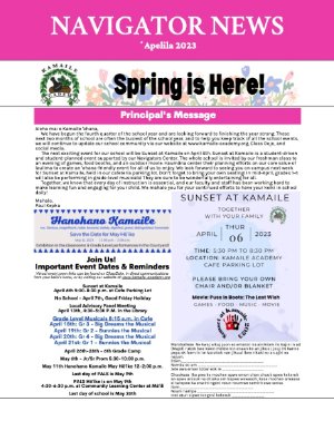 Navigator News - April 2023